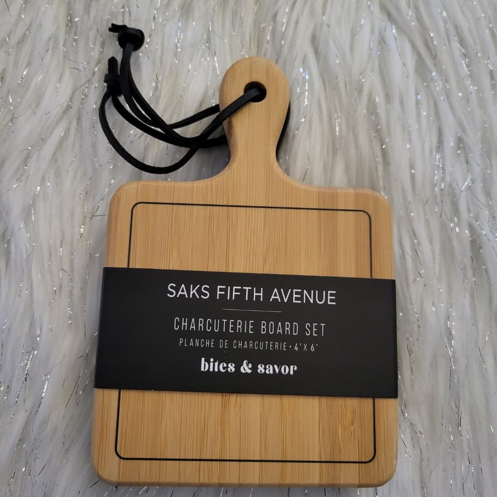 Saks Fifth Avenue Charcuterie Board Set